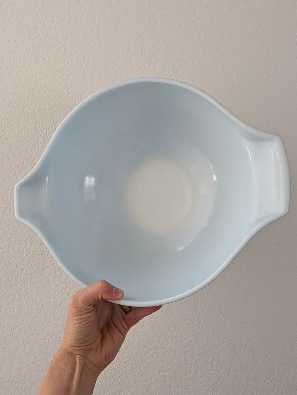 Pyrex Horizon Blue Cinderella Mixing Bowl 444 Qt Large Nesting Bowl